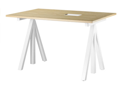 Work desks 120x78 White/Oak - image 3