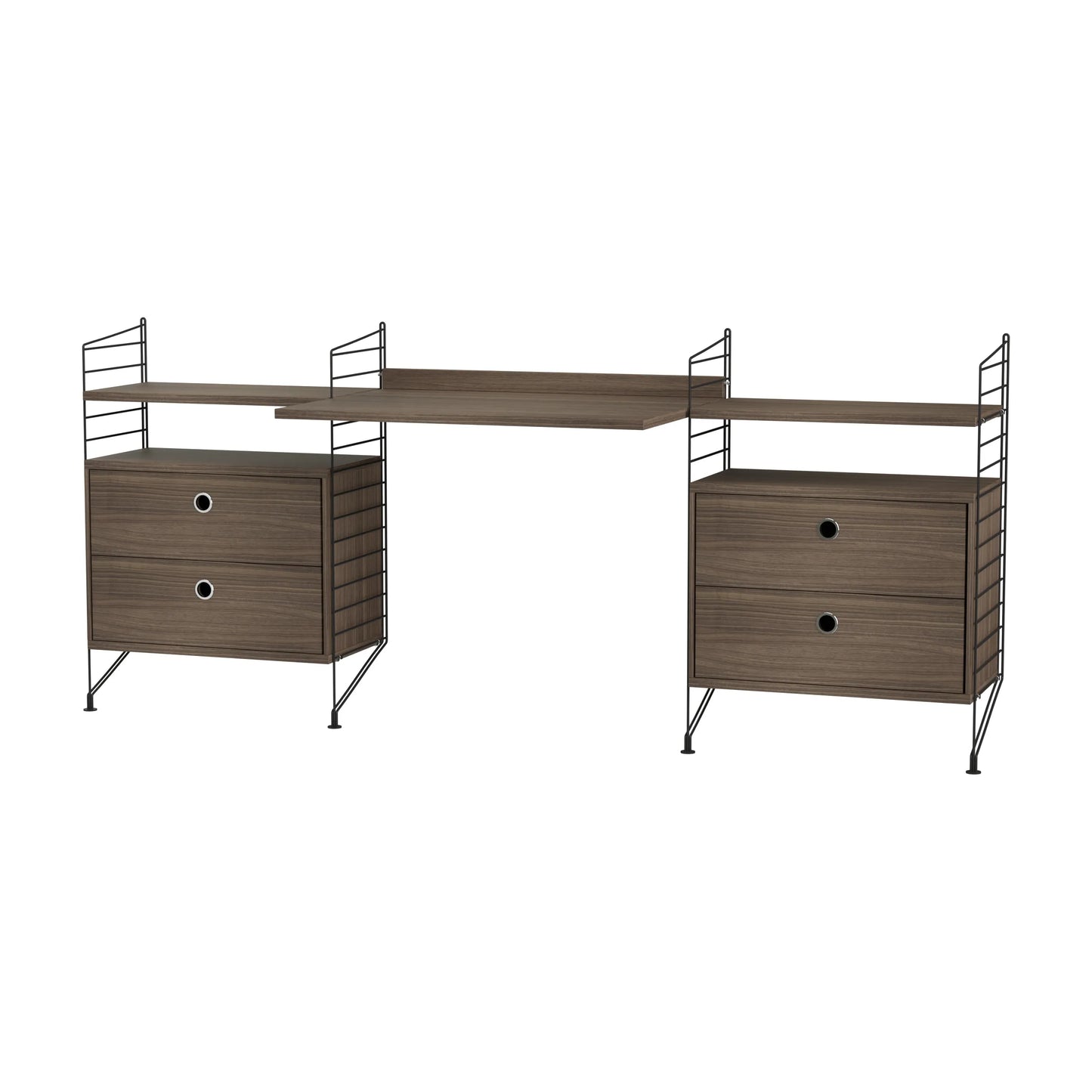 Workspace C Black/Walnut - image 4