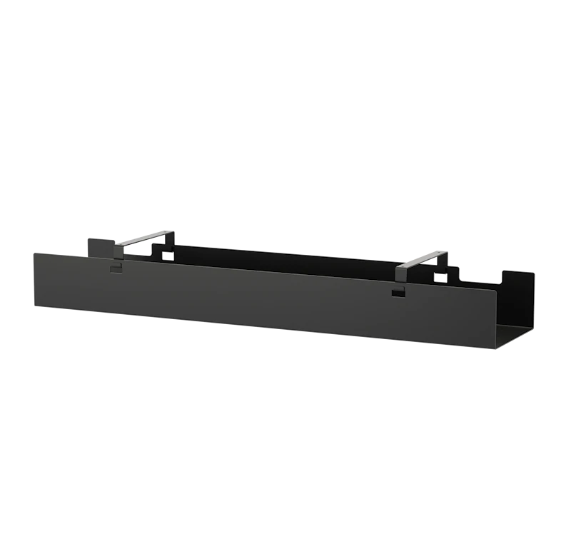 Cable tray - W90 x D19.5 x H13, Black