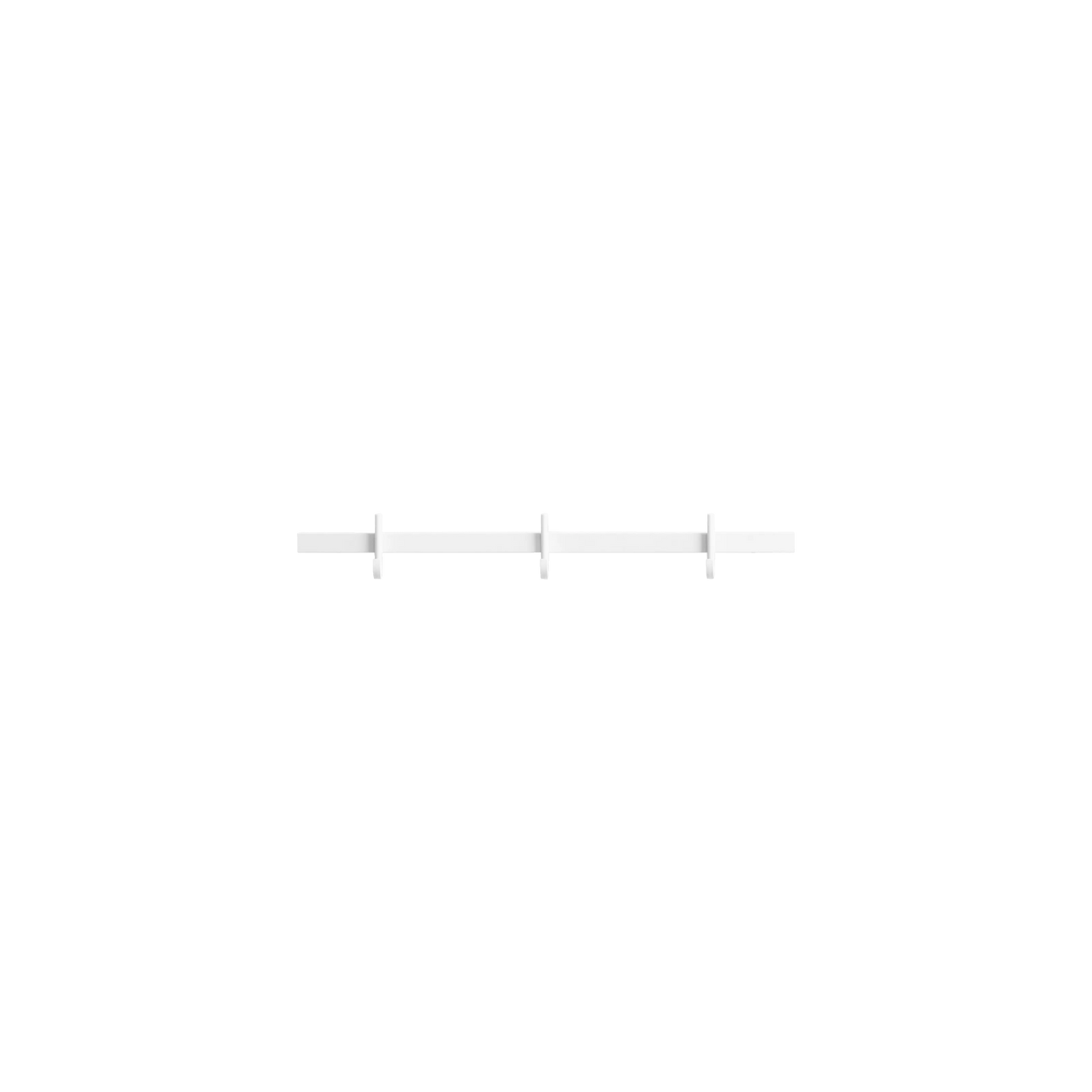 Relief Hook rail, Small - W41, White - image 4