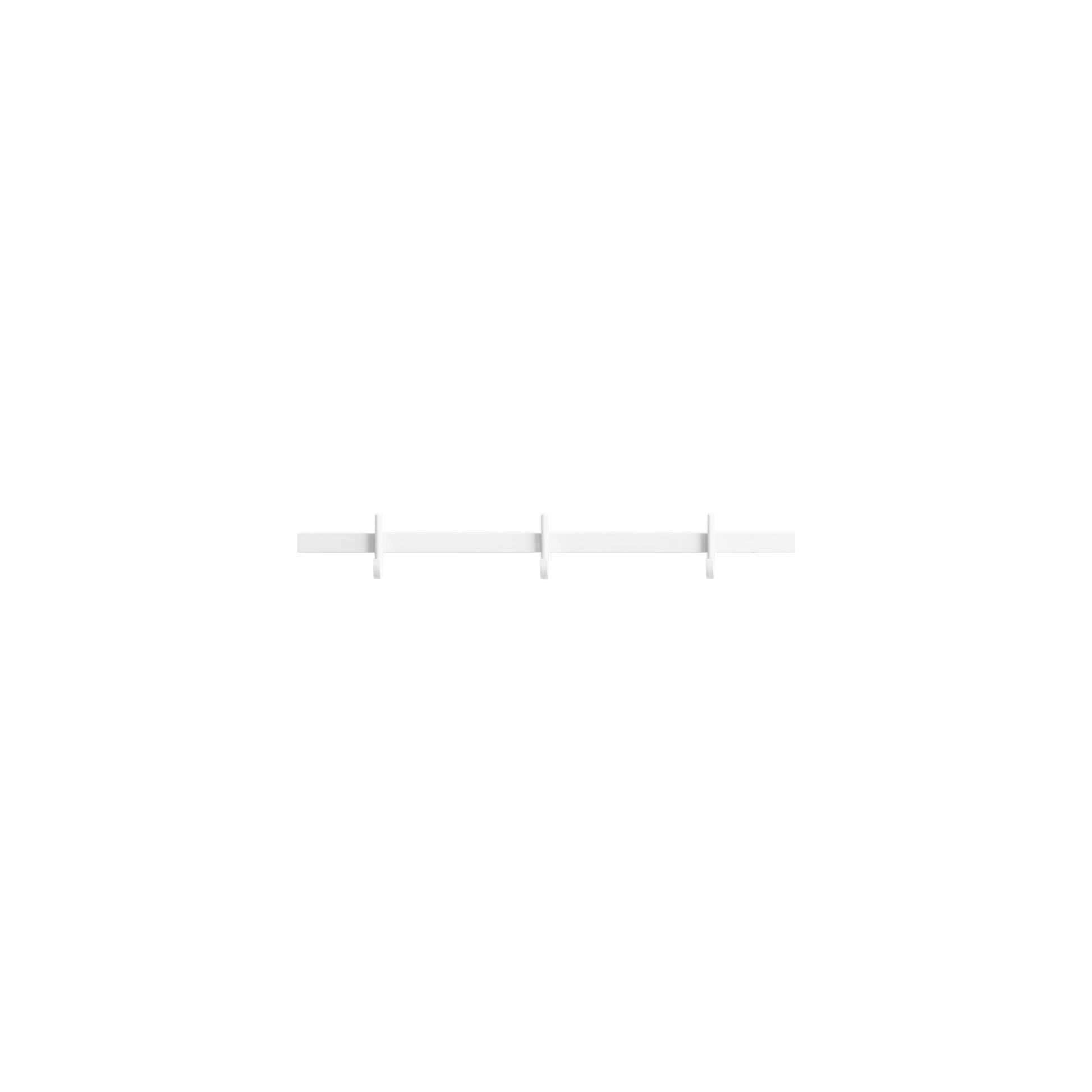 Relief Hook rail, Small - W41, White - image 4