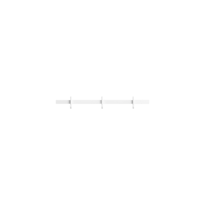 Relief Hook rail, Small - W41, White - image 4