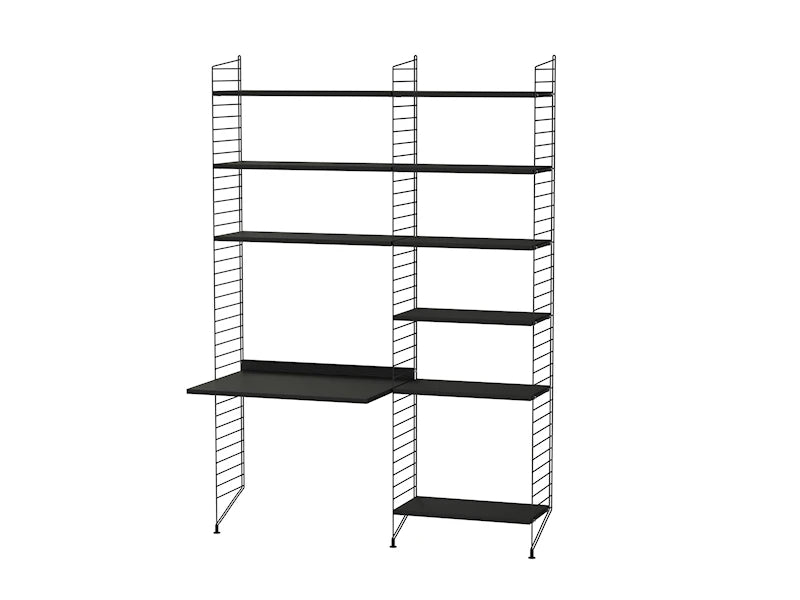 Workspace B Black/Black stained ash