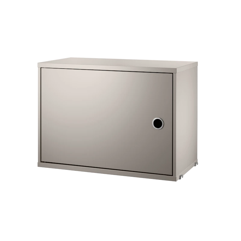 Cabinet with swing door - W58 x D30 x H42, Beige