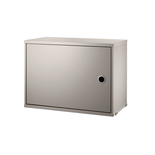 Cabinet with swing door - W58 x D30 x H42, Beige