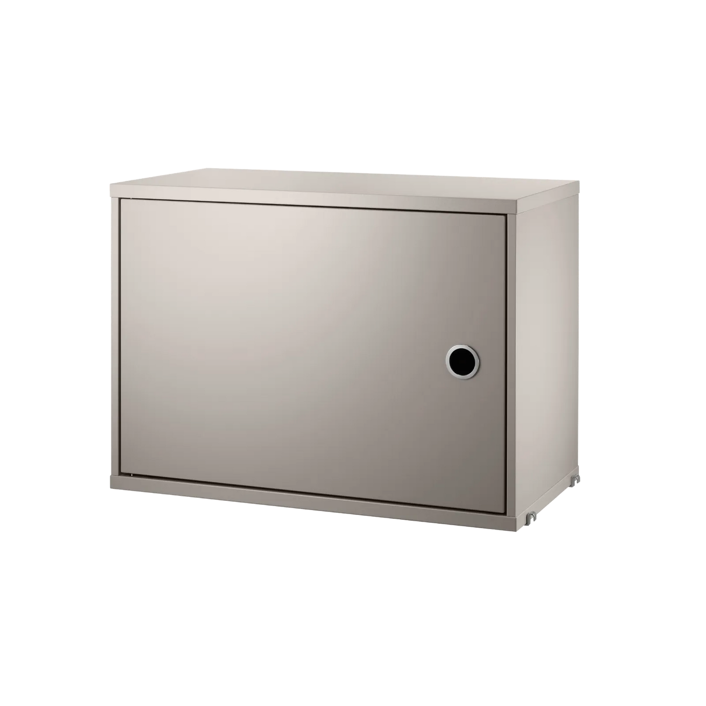 Cabinet with swing door - W58 x D30 x H42, Beige - image 2