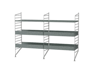 Outdoor A Galvanized/Galvanized