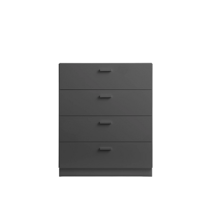 Relief Chest of drawers, wide Grey - image 4