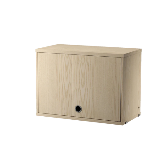 Cabinet with flip door - W58 x D30 x H42, Ash