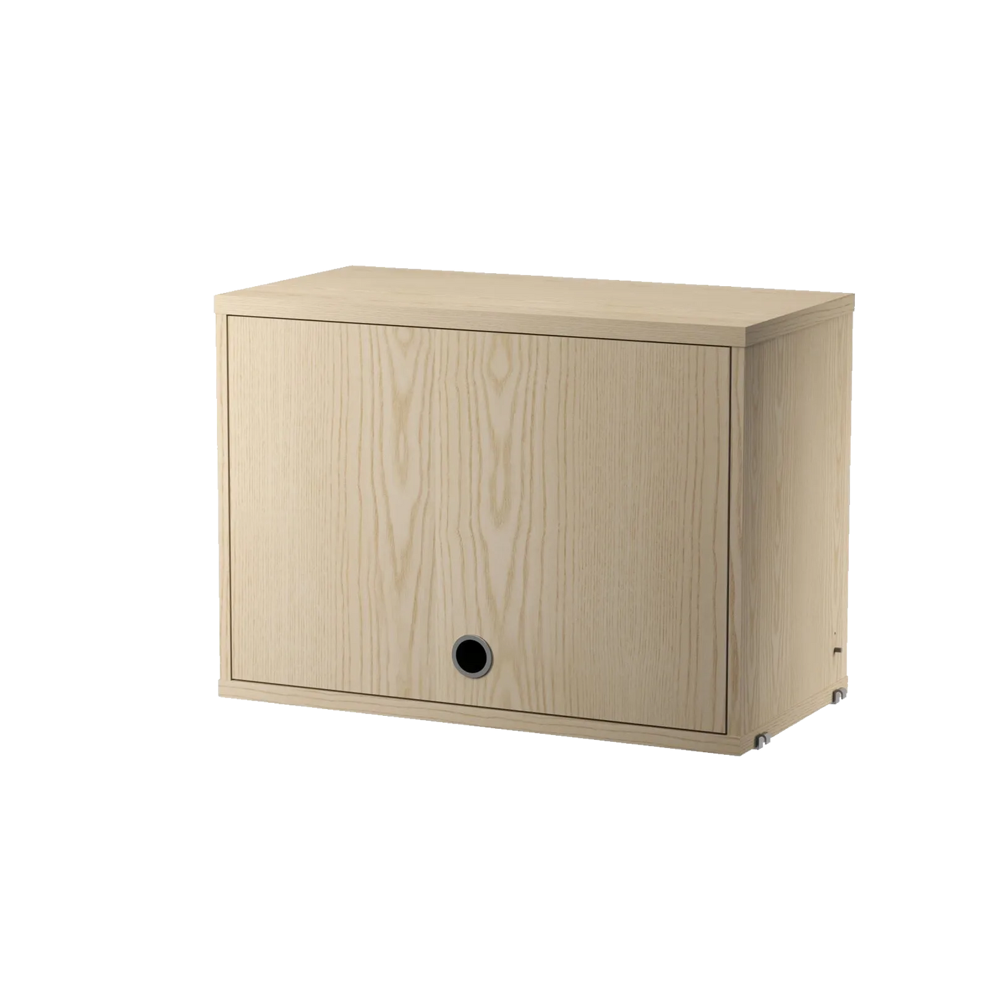 Cabinet with flip door - W58 x D30 x H42, Ash - image 3