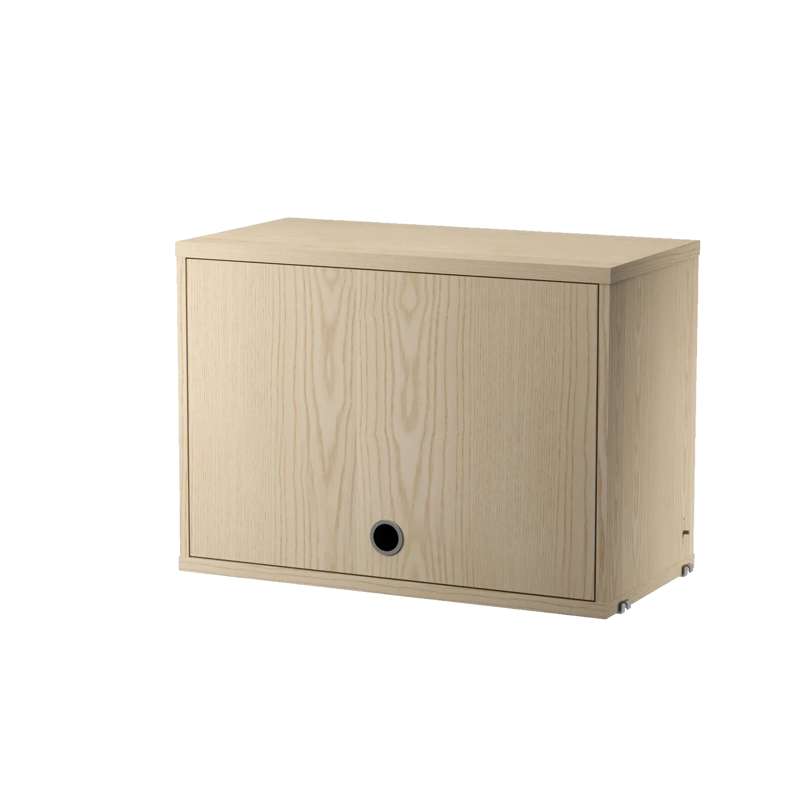 Cabinet with flip door - W58 x D30 x H42, Ash - image 3