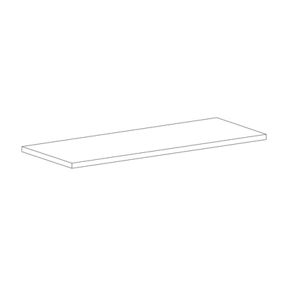 Top for cabinet with flip door - W78 x D30, White - image 3