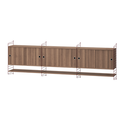 Living room E Dark red/Walnut - image 2