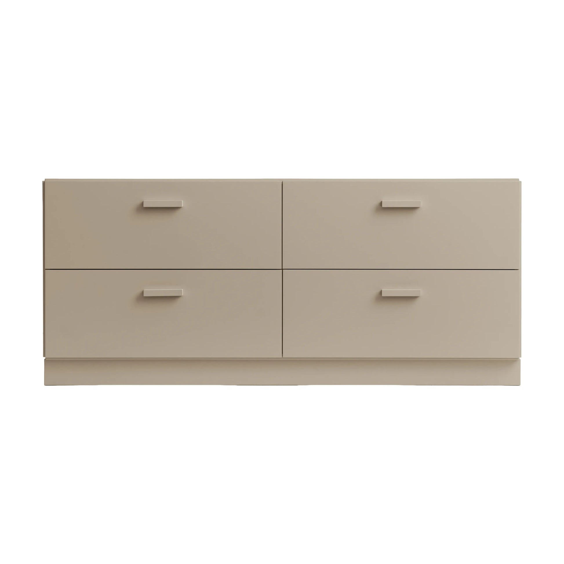 Relief Chest of drawers, low Beige - image 5