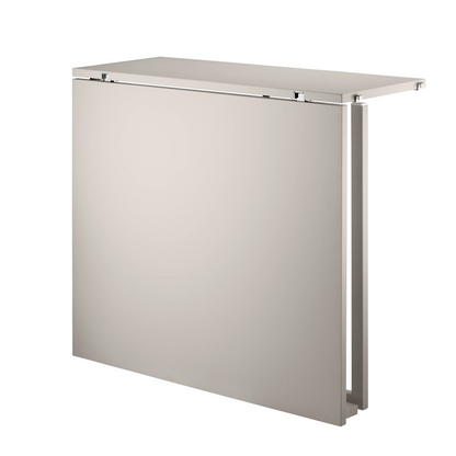 Folding table - W78 x D30 x H71, Beige/Beige - image 2