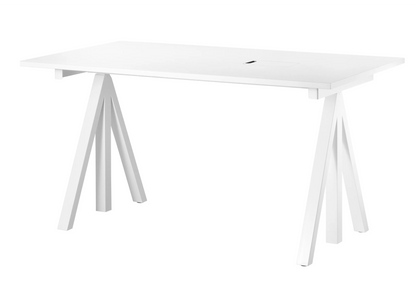 Work desks 140x78 White/White laminate - image 3