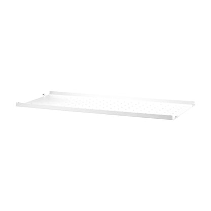 Metal shelf low edge - W78 x D30, White - image 4