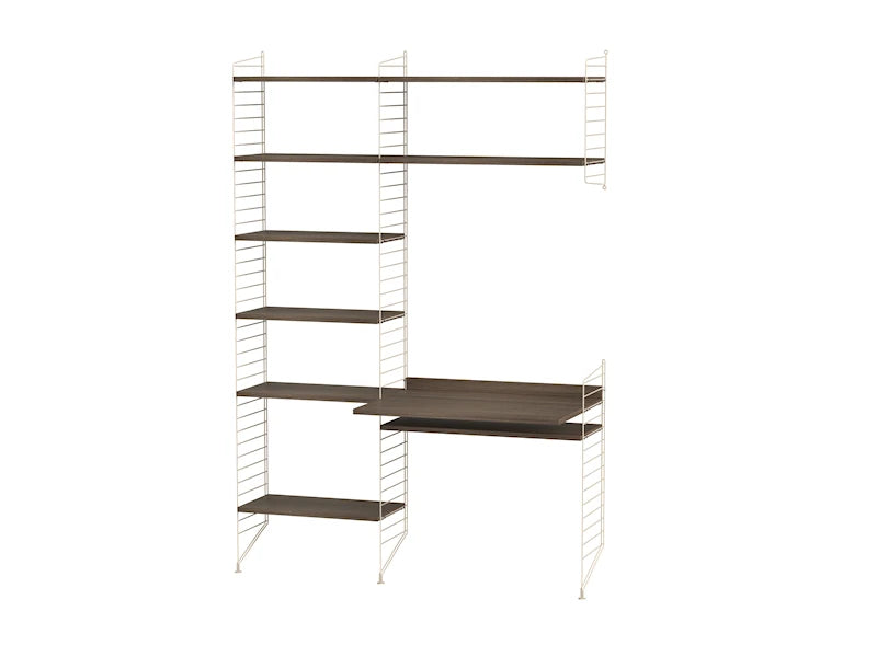 Workspace G Beige/Walnut