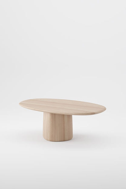 Column oval coffee table - image 1