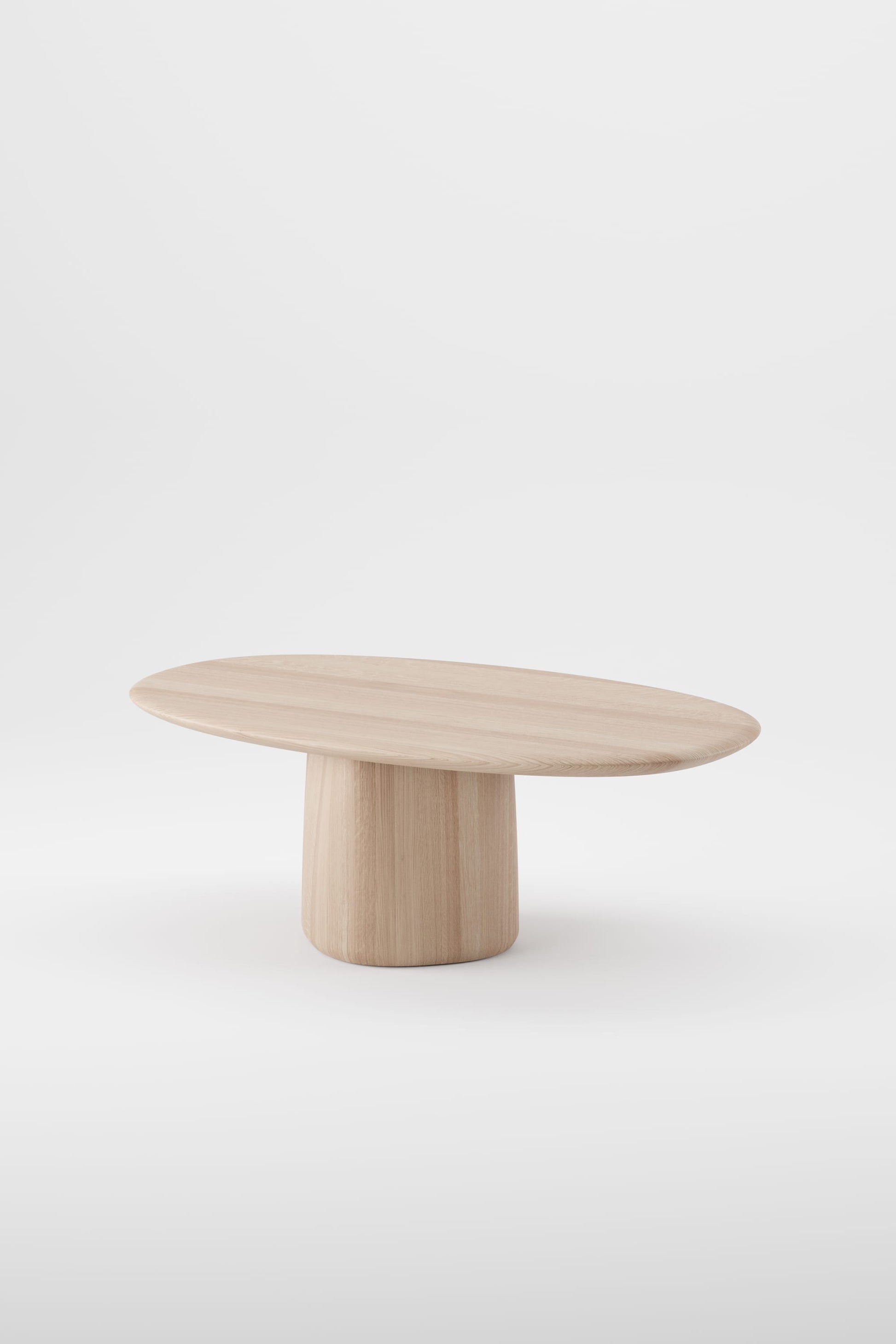 Column oval coffee table - image 2