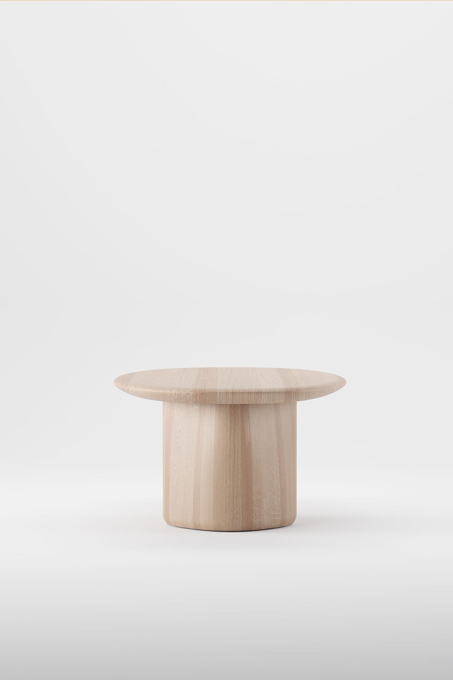 Column oval coffee table - image 3