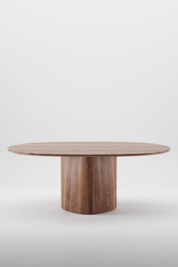 Column oval table - image 1