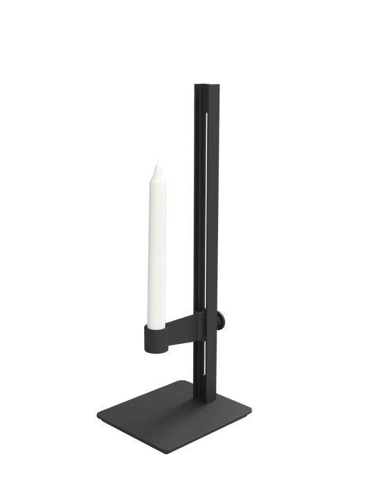 Museum Candle Holder - Black