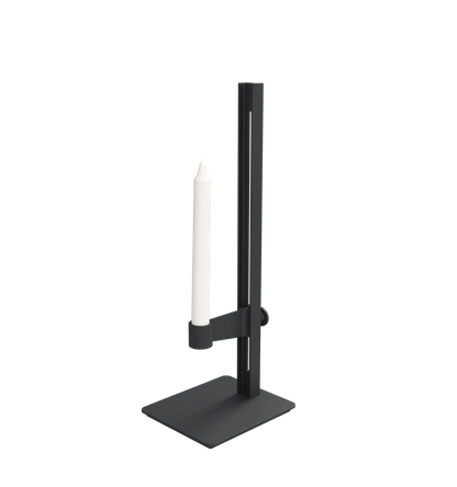 Museum Candle Holder - Black - image 3