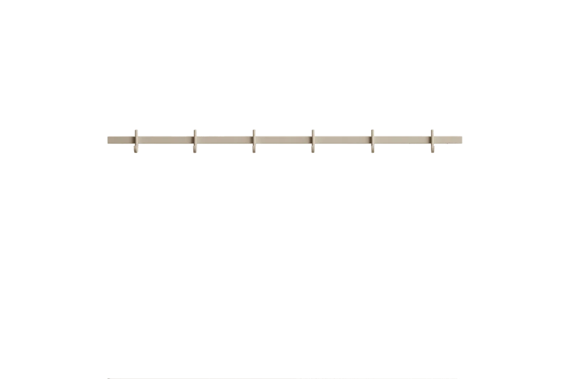 Relief Hook rail, Medium - W82, Beige