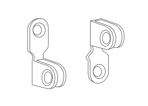 Plex panel fixture - Spare part, 2-pack - image 2