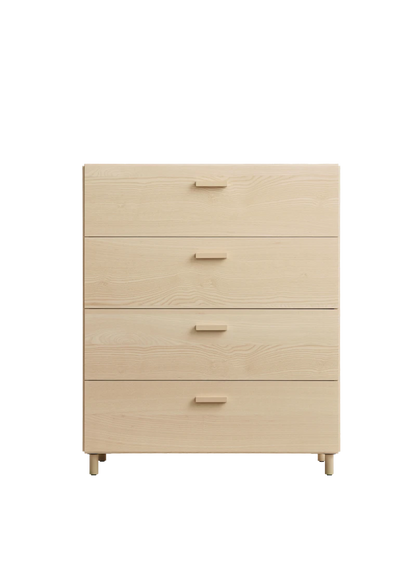 Relief Chest of drawers, wide Ash/Ash