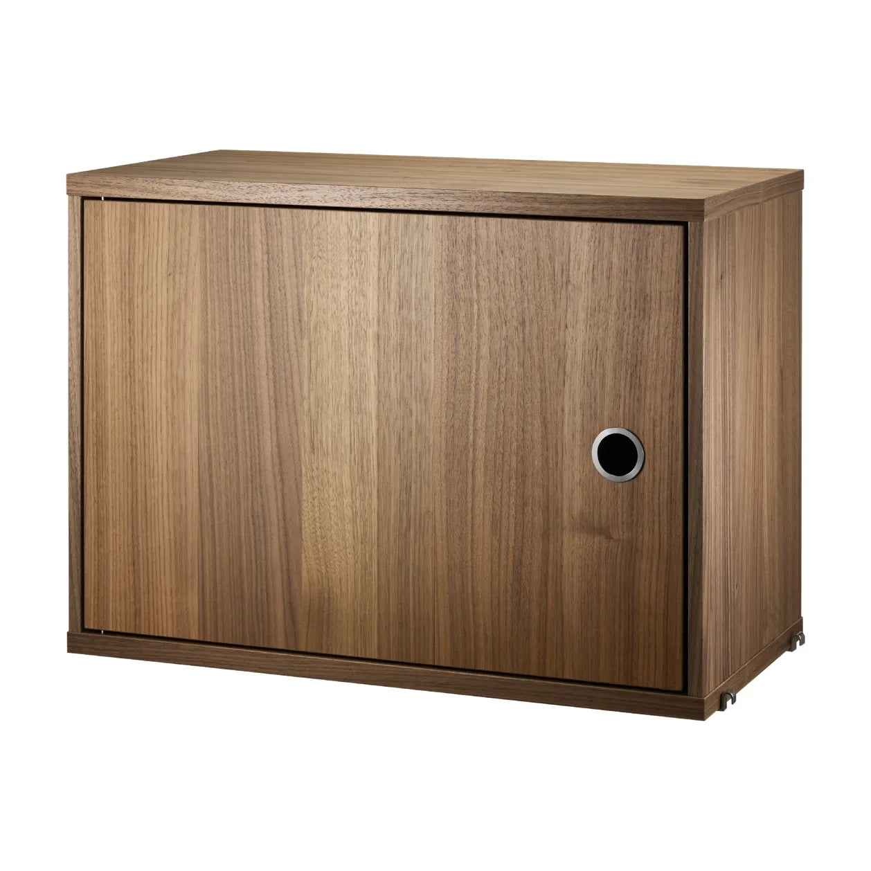 Cabinet with swing door - W58 x D30 x H42, Walnut - image 4