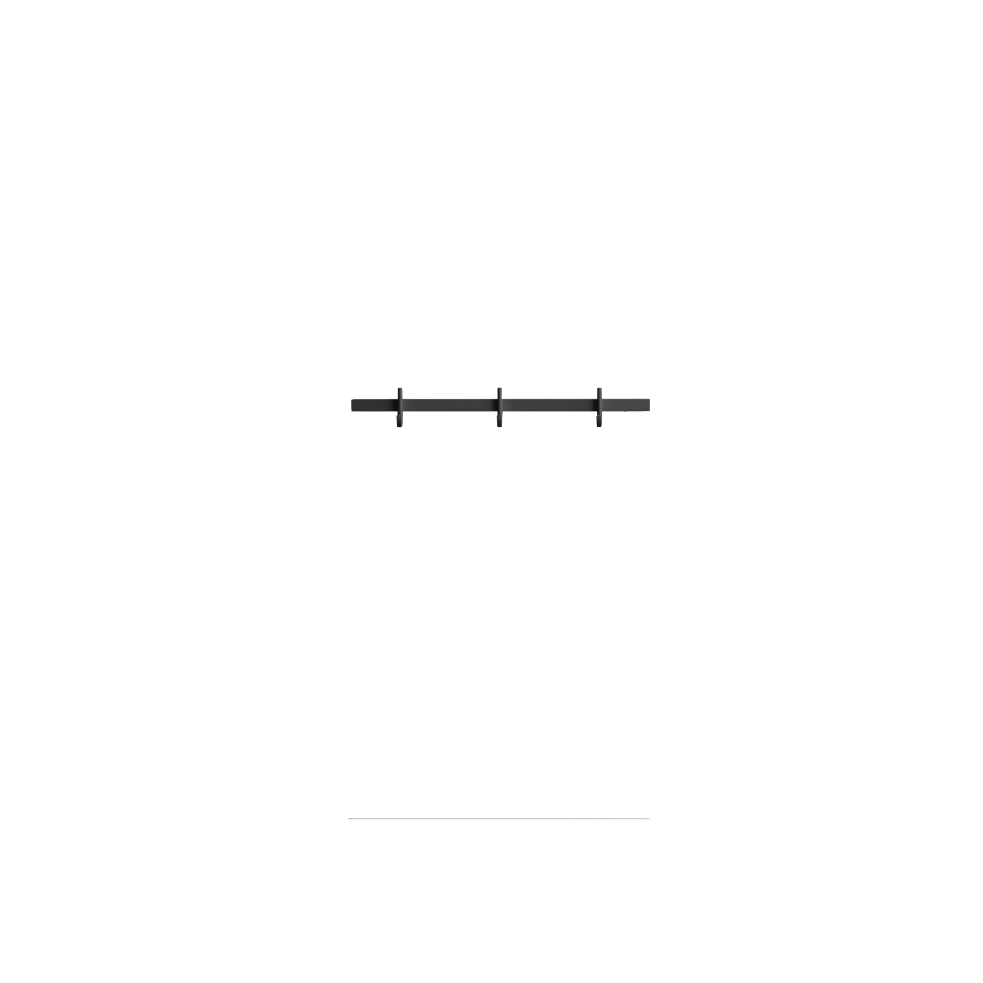 Relief Hook rail, Small - W41, Grey - image 4