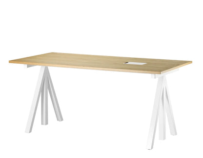Work desks 160x78 White/Oak