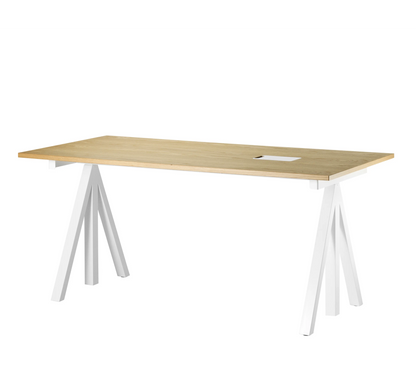 Work desks 160x78 White/Oak - image 5