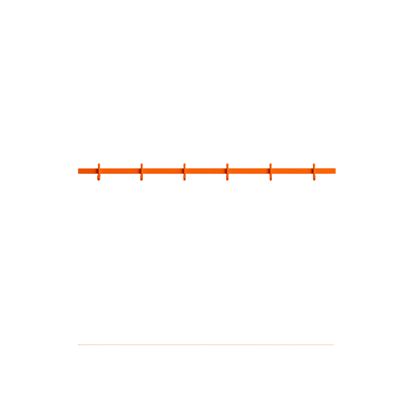 Relief Hook rail, Medium - W82, Orange - image 3
