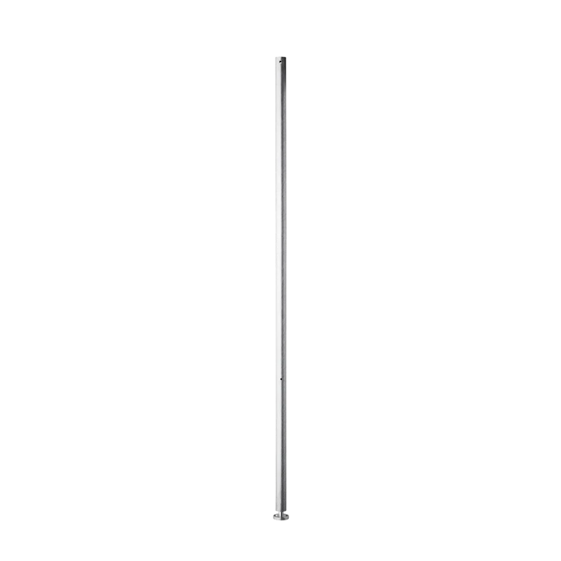Upright galvanized