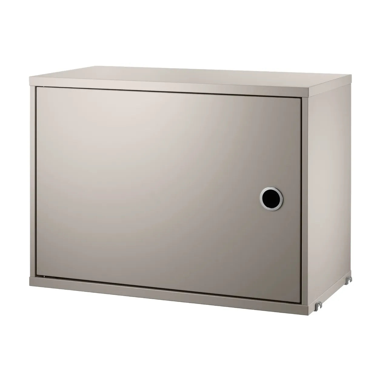 Cabinet with swing door - W58 x D30 x H42, Beige - image 3