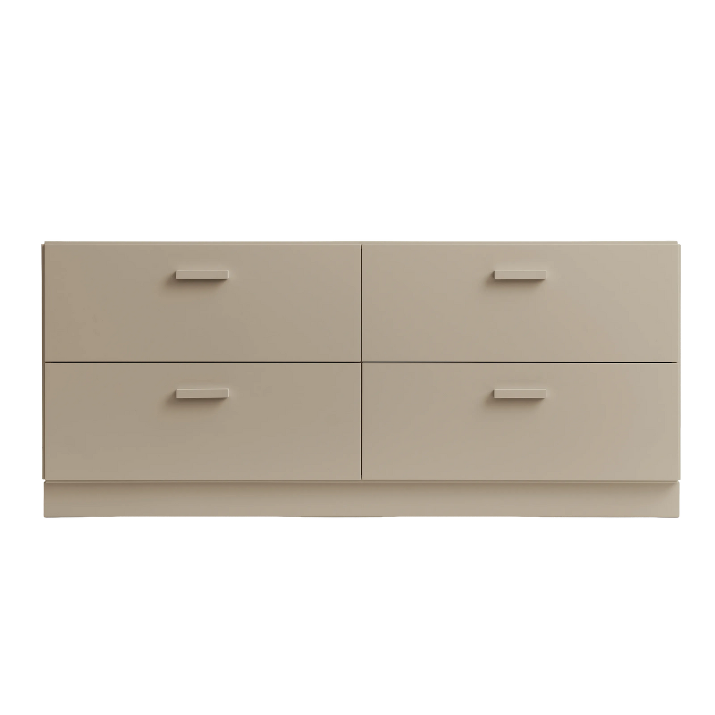 Relief Chest of drawers, low Beige - image 4