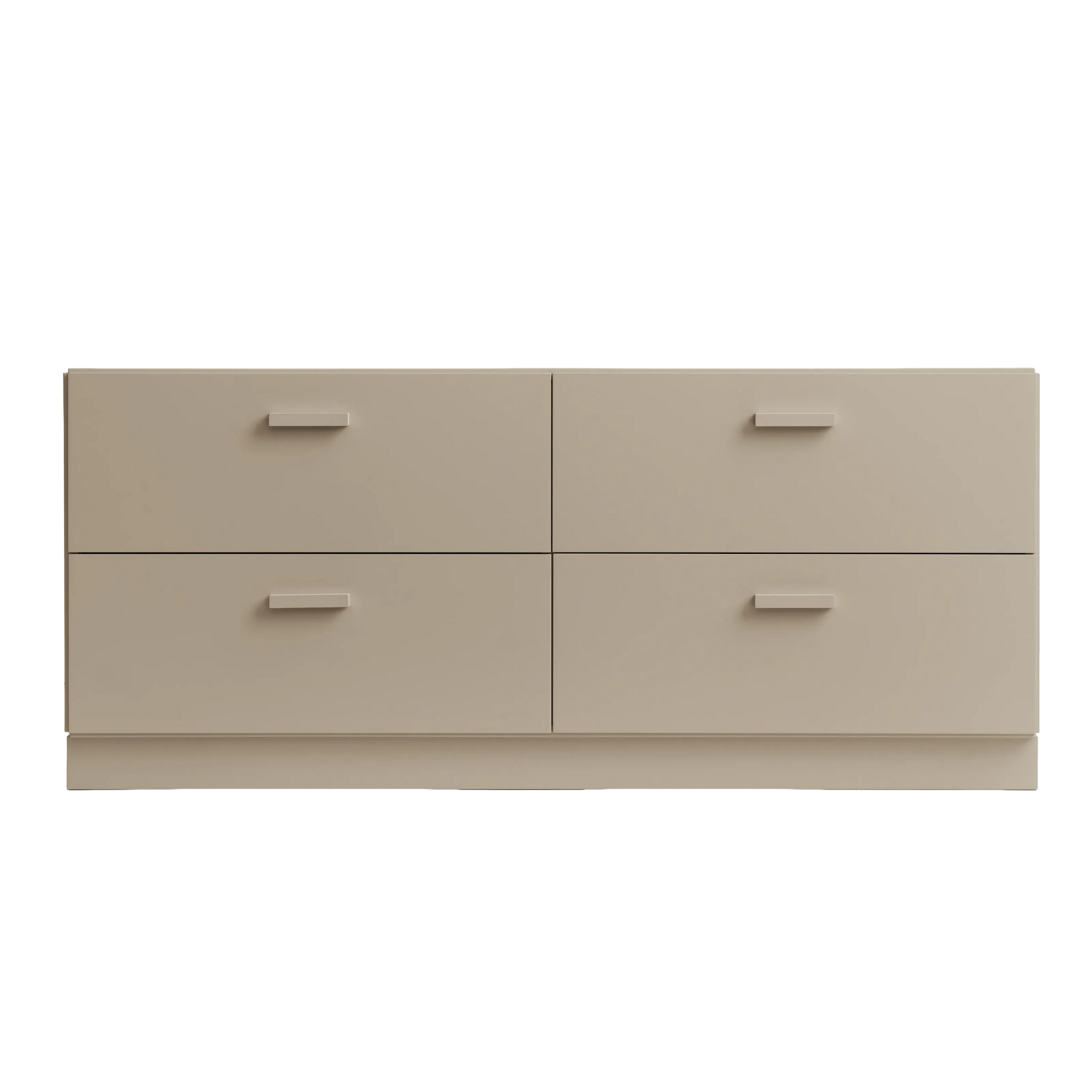 Relief Chest of drawers, low Beige - image 4