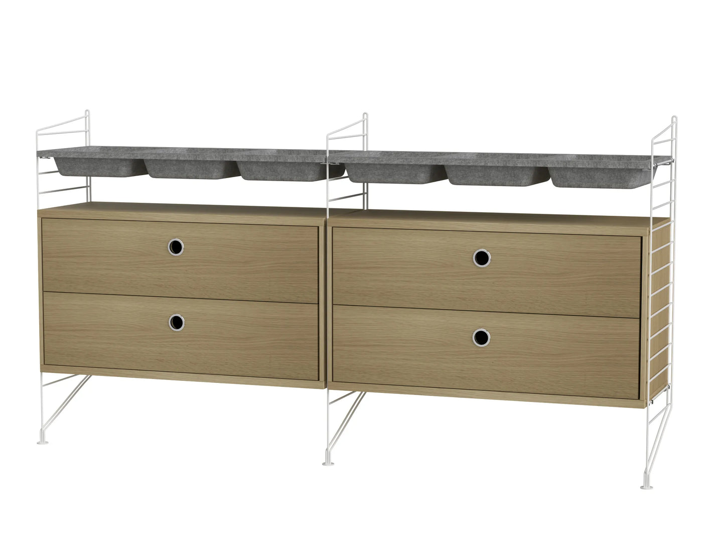 Bedroom G White/Oak - image 3