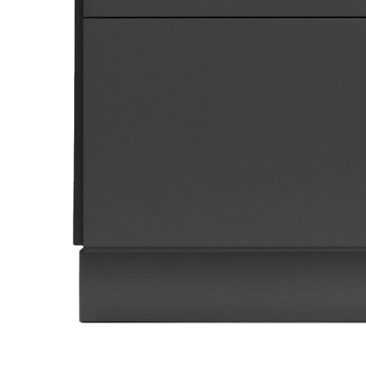 Relief Plinth, Low - Low, W123 x H6,8, Grey
