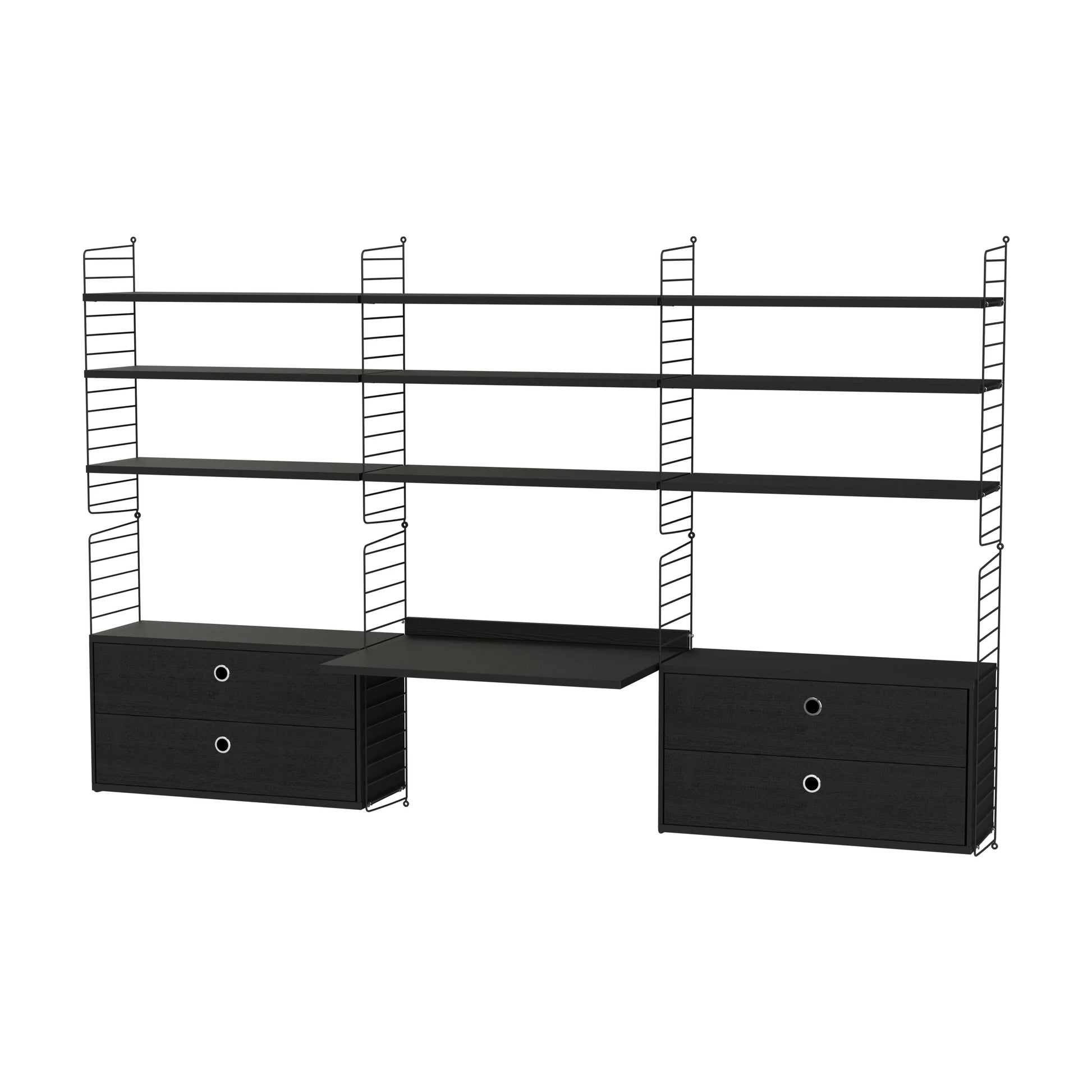 Workspace F Black/Black stained ash - image 4