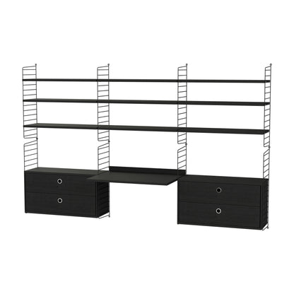 Workspace F Black/Black stained ash - image 4