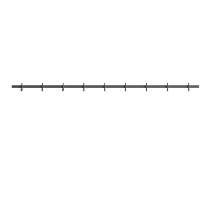 Relief Hook rail, Large - W123, Grey - image 3