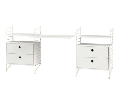 Workspace C Beige/White