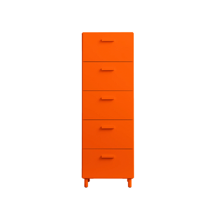 Relief Chest of drawers, tall Orange - image 5