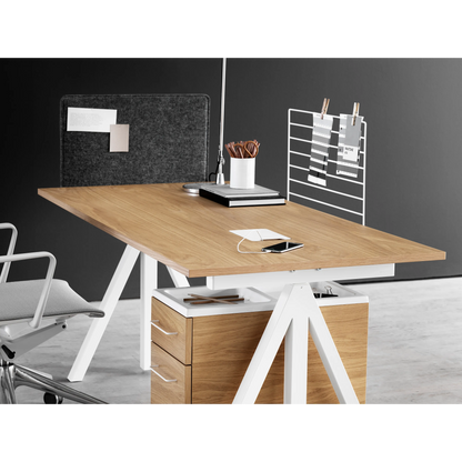 Work desks 160x78 White/Oak - image 4