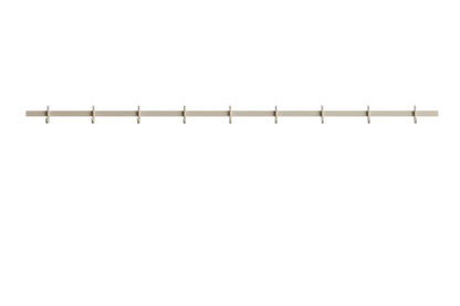 Relief Hook rail, Large - W123, Beige