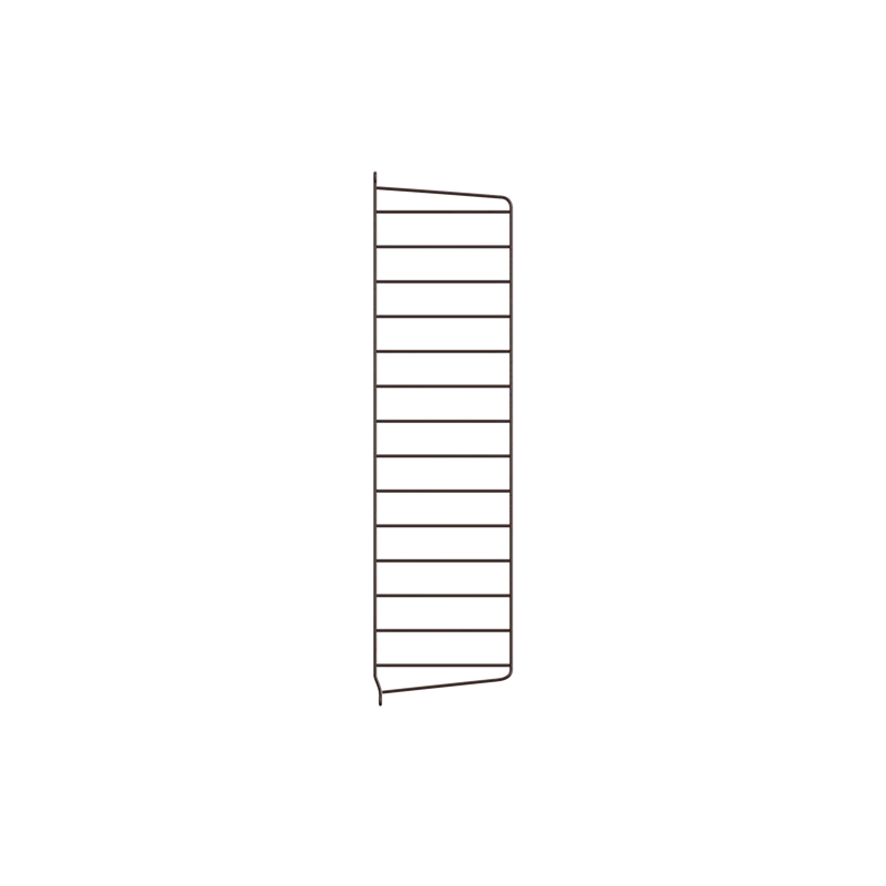 Wall Panel - D20 x H75, Dark brown, 2-pack